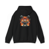 Grillmaster Hoodie – Flame Badge Front + Demon BBQ Back